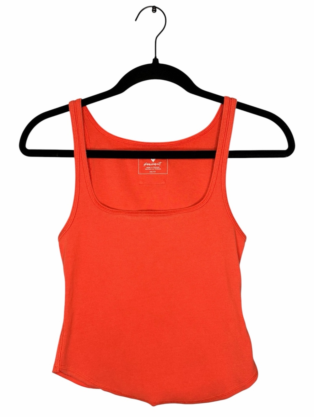 Free People Movement Orange Throw and Go Tank Top Size XS